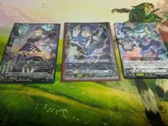 カードファイト!! ヴァンガード　極光戦姫コーナーシトラスSRとその他3枚セット
