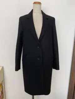 11/13迄限定SALE!!23区 イタリア製ウール チェスターコート 38