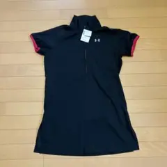 未使用　Under Armour 半袖チュニック丈ウェア 黒　LG