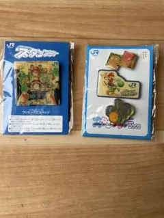 ワンピース・スーパーマリオ ピンバッジセット