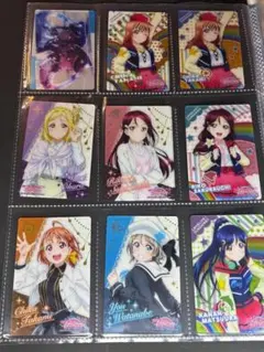 月末オークション　ラブライブ サンシャインカードセット