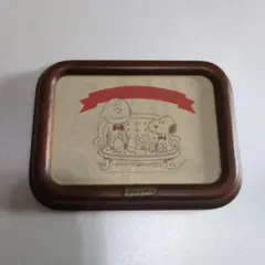 スヌーピー フォトフレーム 木製