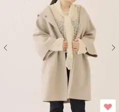 コートHARRIS WHARF LONDONkimono mantleコート