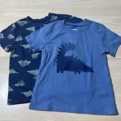 男の子　綿100% Tシャツ 2枚セット 90cm