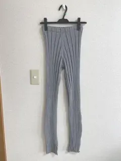 baserange ベースレンジ ウール リブ パンツ