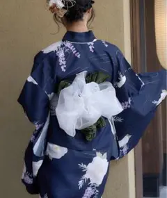 Ambre Neige 2way 浴衣セット ネイビー