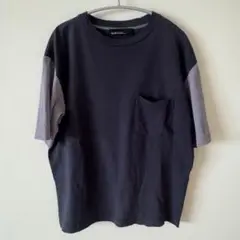 ユナイテッドアローズ　グリーンレーベルリラクシング　Tシャツ　ネイビー