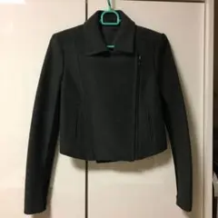 セオリー 暖か素材のライダースジャケット サイズS