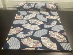 着物 反物 小紋 扇柄 未使用品 284