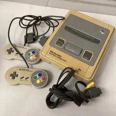 動作未確認 任天堂 スーパーファミコン スーファミ 本体 コントローラー セット