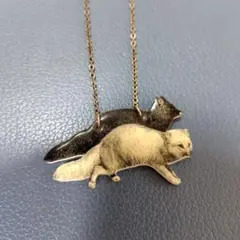 ホッキョクギツネ ネックレス 輸入セレクトショップ購入