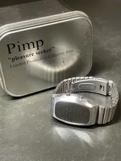 しょうPimp2 LED デジタルウォッチ　オレンジ しょう様専用Pimp2 LED デジタルウォッチ オレンジ - メルカリ