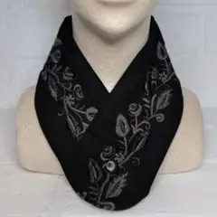 アイスノン用スナップタイプのネッククーラーカバー❗️刺繍生地。リバーシブル