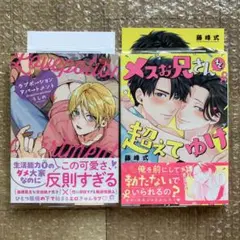 「メスお兄さんを超えてゆけ」「ラブポーションアパートメント」2冊セット
