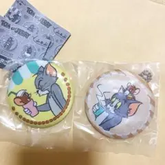 トムとジェリー 缶チャーム《2個セット》 ふぁぶりっく缶チャーム ガチャガチャ