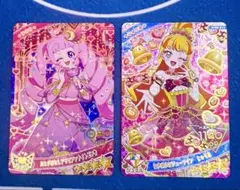 ひみつのアイプリ　リング3だん　ひまり　じゅりあ　2枚セット　星4