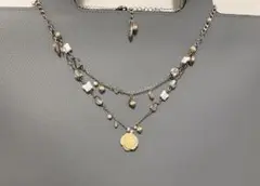 シルバー磨き済品⭐︎ローズモチーフ⭐︎ネックレス⭐︎質感良く素敵な装いへ‼︎