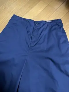 ゴールデンベア　ネイビー系 ガウチョパンツ ワイドパンツ