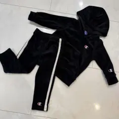 Champion フリース トレーナー パンツセット 80