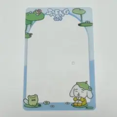 SF9 ジェユン ジェンベック JAENG109 ポップアップ カフェ トレカ3