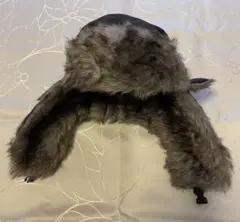 耳あて付きキャップ
