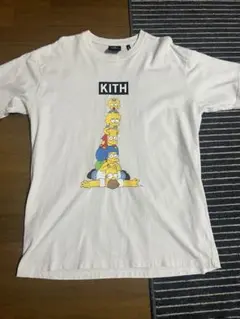【激レア】KITH×Simpsons 長袖Tシャツ ロンT コラボ品 XL 白 2025年最新】KITH×ザ・シンプソンズの人気アイテム - メルカリ