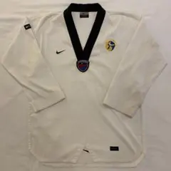 希少 NIKE テコンドー道着 上衣 黒襟 韓国製 180cm