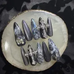 【現品】ネイルチップ マグネット キラキラ