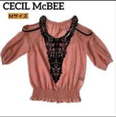 CECIL McBEE トップス　肩出し　M