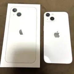 iPhone13 本体 128ギガ　スターライト　ホワイト　白　SIMフリー