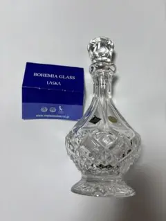 【美品・箱あり】ボヘミアクリスタル　デキャンタ
