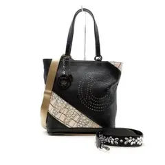 超美品 ボーグラン JRA バッグ メジクロコダイル 03-22050407
