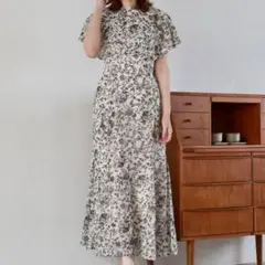 archives 花柄 ワンピース