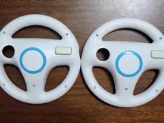 任天堂 Wii マリオカートハンドル 2個