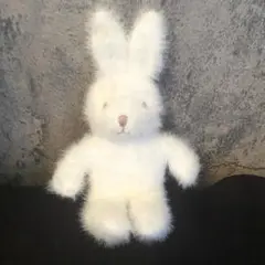 ジェラートピケ　うさぎ　白　ぬいぐるみ