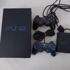 Sony PlayStation 2 本体 コントローラー2個付き