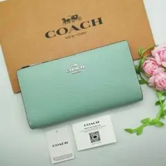 新商品 COACH コーチ 長財布 正規品