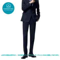 UNIQLO ストレッチウールスリムフィットパンツ　ネイビー　サイズ85 未使用