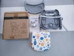Yoleo ベビーチェア トレイ付き グレー