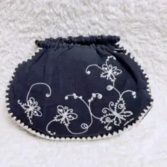 ANNA SUI アナスイ ハンドバッグ ポーチ 刺繍 蝶 チョウ