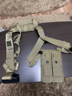 〈美品〉米軍実物 EAGLE H&K MP7 ショルダー ホルスター&マグポーチ
