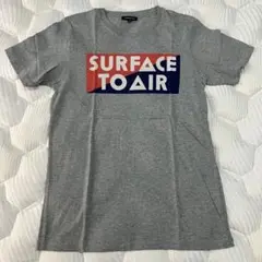 未使用新品　surface to air Tシャツ　グレー　メンズ　Sサイズ