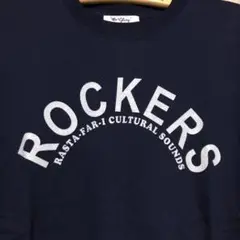オアグローリー　or Glory ROCKERS Tシャツ　M ネイビー 新品