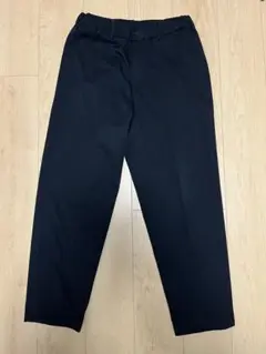 Uniqlo U 2020AWワイドフィットテーパードパンツ M 黒 美品