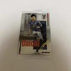 ツインウエハース サッカー日本代表 鎌田大地 レアカード