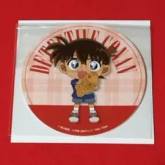 名探偵コナン☆セガたい焼き×コナン コラボ☆コースター《江戸川コナン》