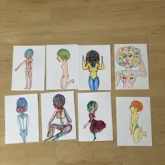オリジナルアート8枚