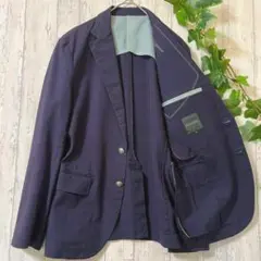 【MACKINTOSH PHILOSOPHY】コットンジャケット 薄手　ネイビー
