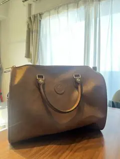 【未使用】上品な茶色のボストンバッグ 結婚式返礼品