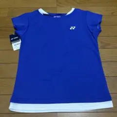 新品　ヨネックス　YONEX ゲームシャツ　青 半袖シャツ Ｍ